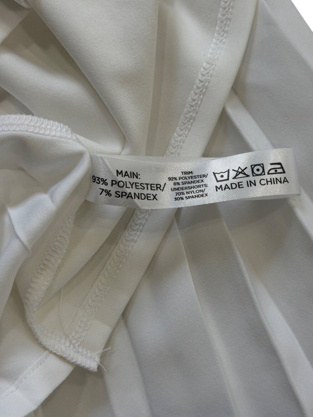 Tuckernuck Womens XXL Sleeveless Tennis Dress Pro White Tnuck Sport NEW - Picture 8 of 8
